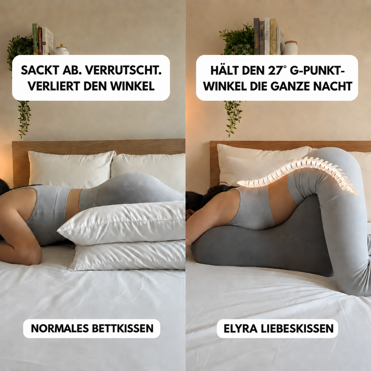 Liebeskissen. Für Schmerzfreie Nähe
