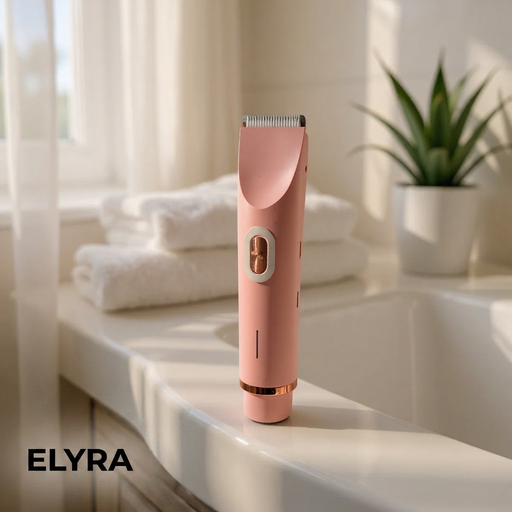 Elyra Silk Shaver — 2-in-1 Elektrorasierer für seidig glatte Haut ohne Pickelchen